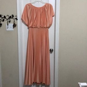 Beautiful satin maxi dress